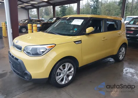 2014 Kia Soul + from USA, damaged, VIN KNDJP3A51E7065014